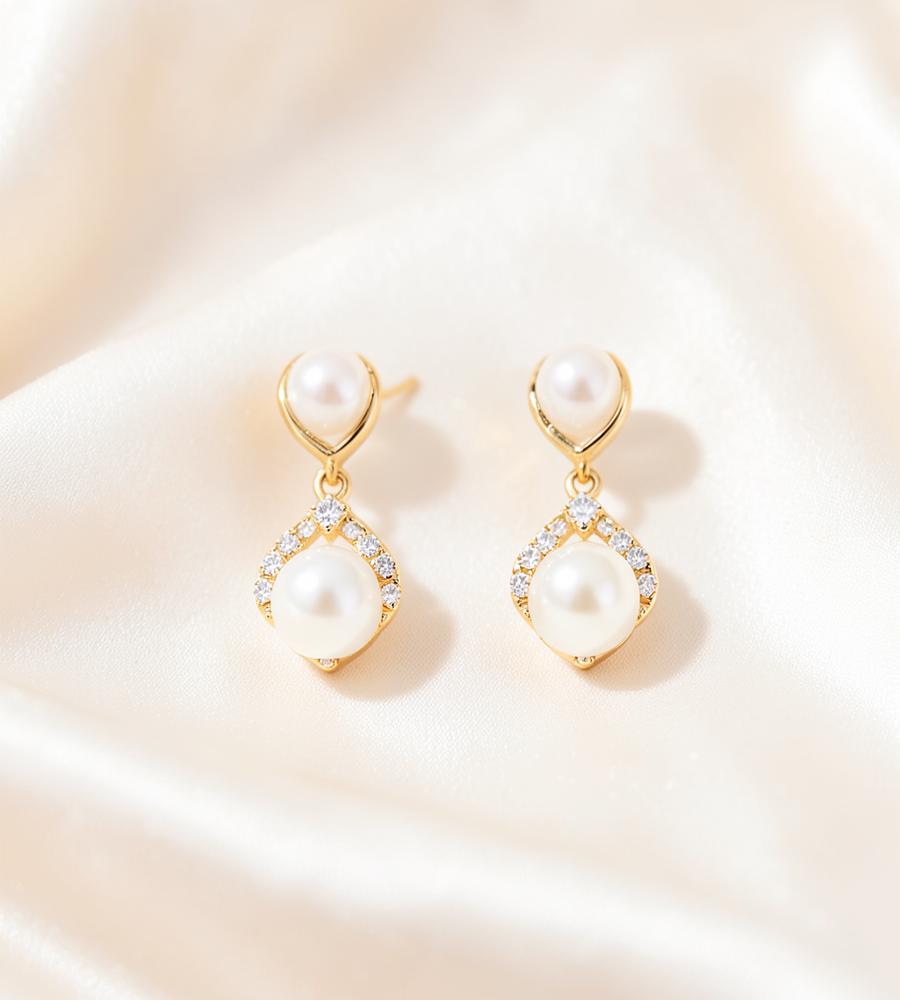 Pearl Drop Earrings